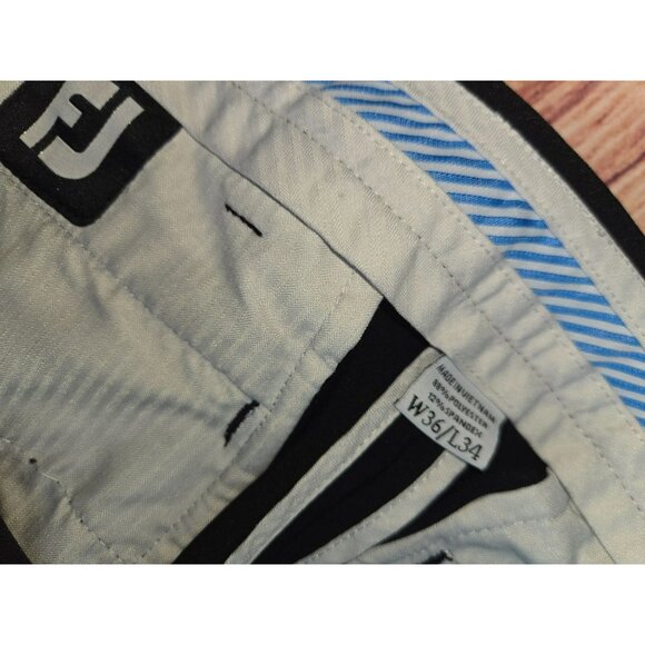 FootJoy FJ Mens Straight Golf Pants 36x34 Black Stretch - Picture 4 of 8